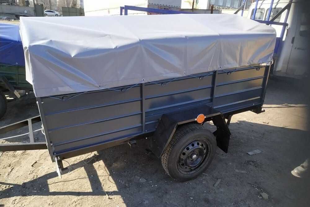 Тент ПВХ єврофура на легковий причіп будь-якого розміру