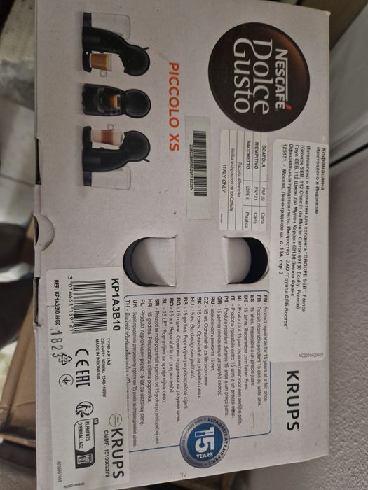 Vendo máquina de café Dulce Gusto Piccolo XS - NOVA