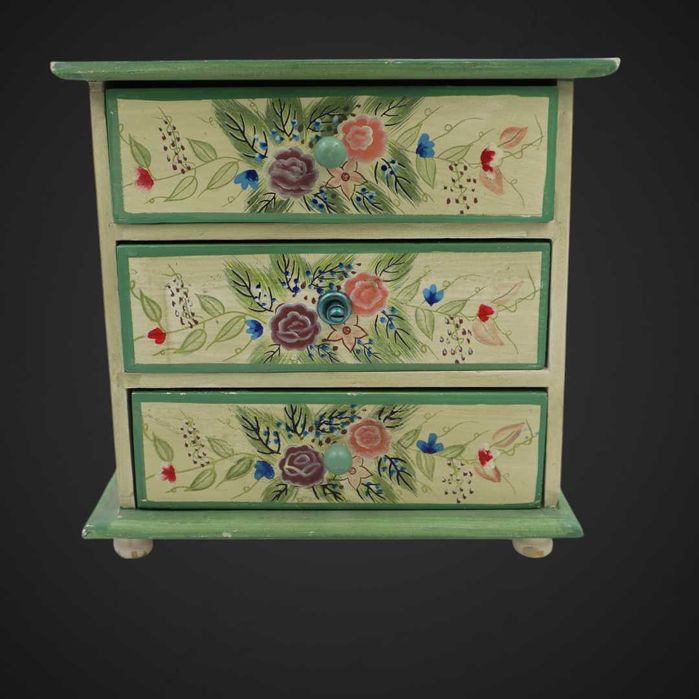 Mini szafka drewniana 3 szufladki b41/111782