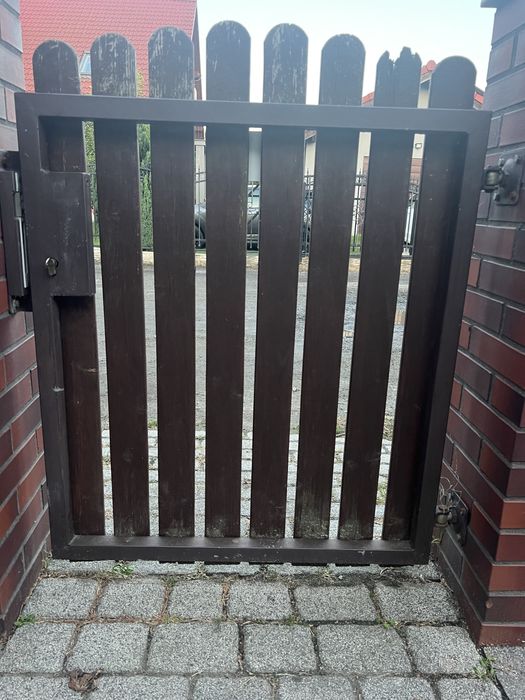 Konstrukcja metalowa brama przesuwna