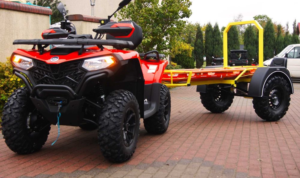 QUAD CFmoto Kymco QJmotor dla Straży Pożarnej Ratowniczy PSP OSP WOPR