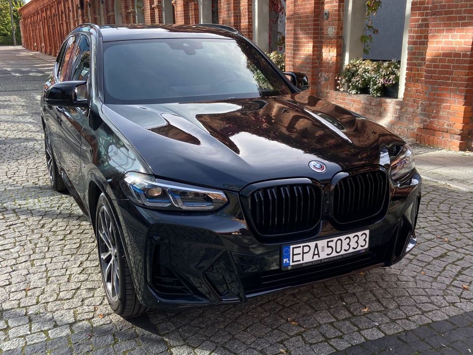 BMW X3 3,0d,286ps,Sport Automat,M Pakiet, Kamery360,Laser,Skóra,Nawi