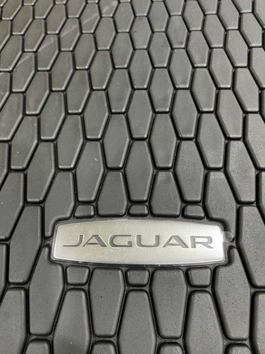 Килимки салону гумові коври резинові Ягуар Ай Пейс Jaguar I-Pace X590