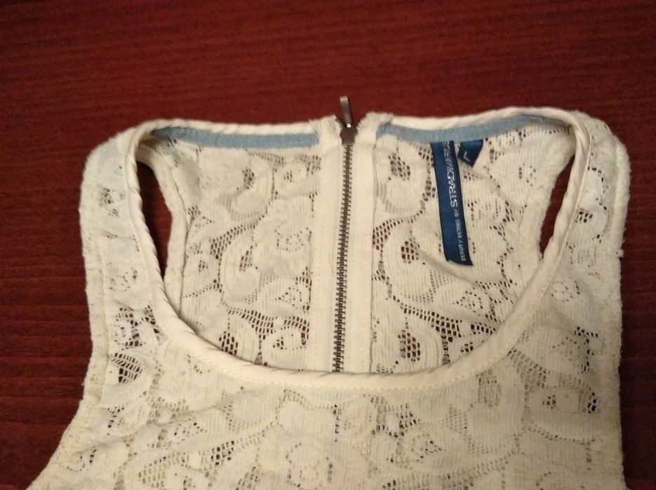 Bluzka koronka Stradivarius r. L