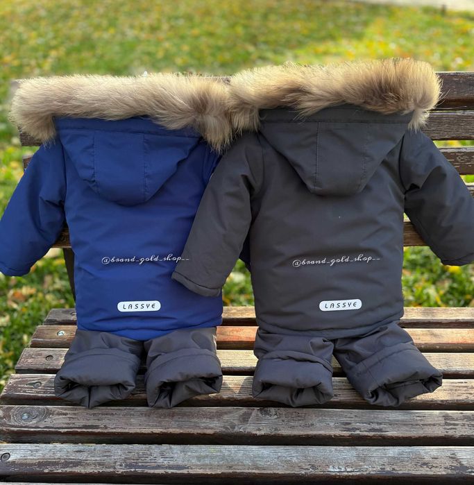 Зимовий термо комплект Lassye для хлопчиків  синій 86/92