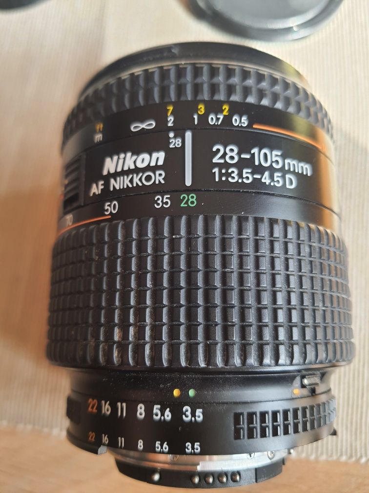 Af-d Nikkor 28-105 stan bardzo dobry, pudełko, filtr uv.