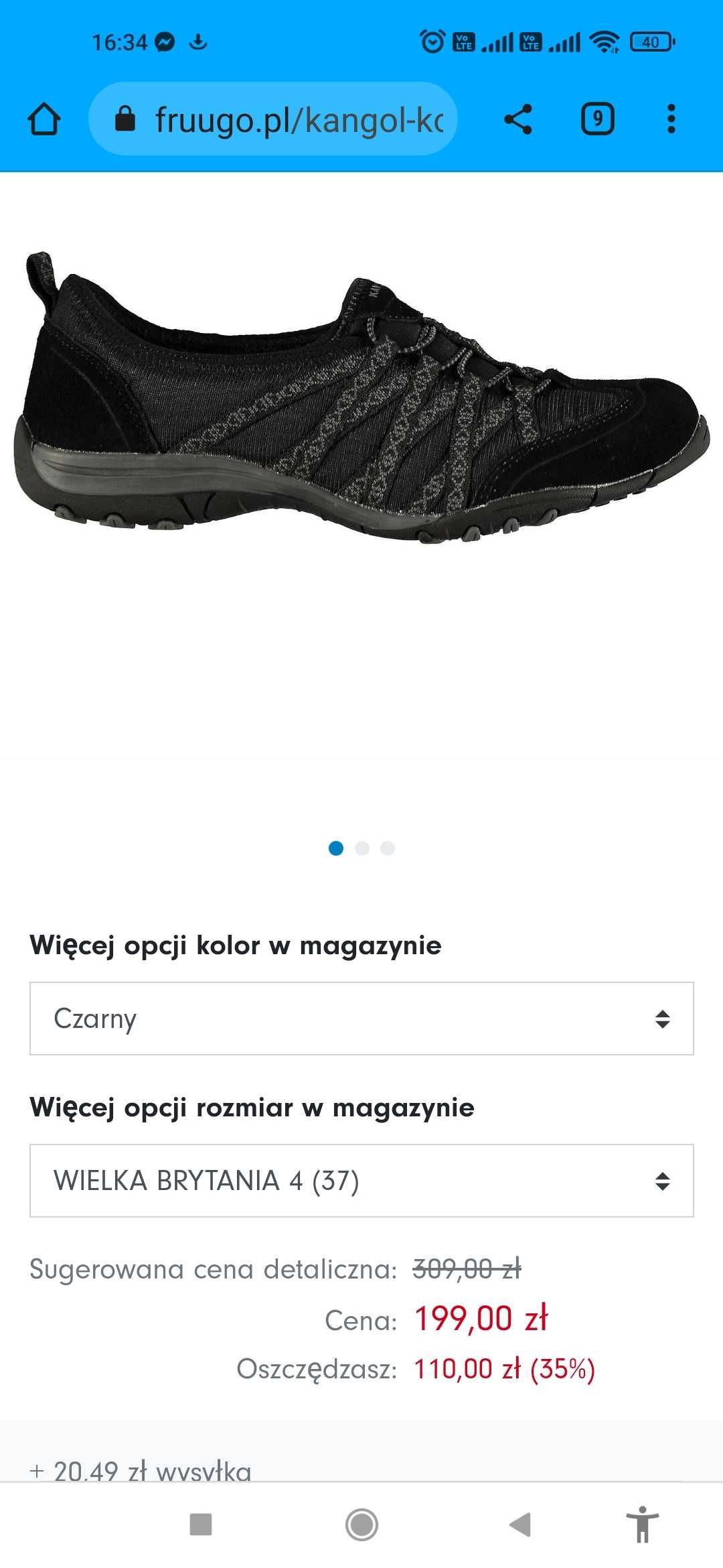 Buty damskie dziewczęce Kangol (22.5-37)