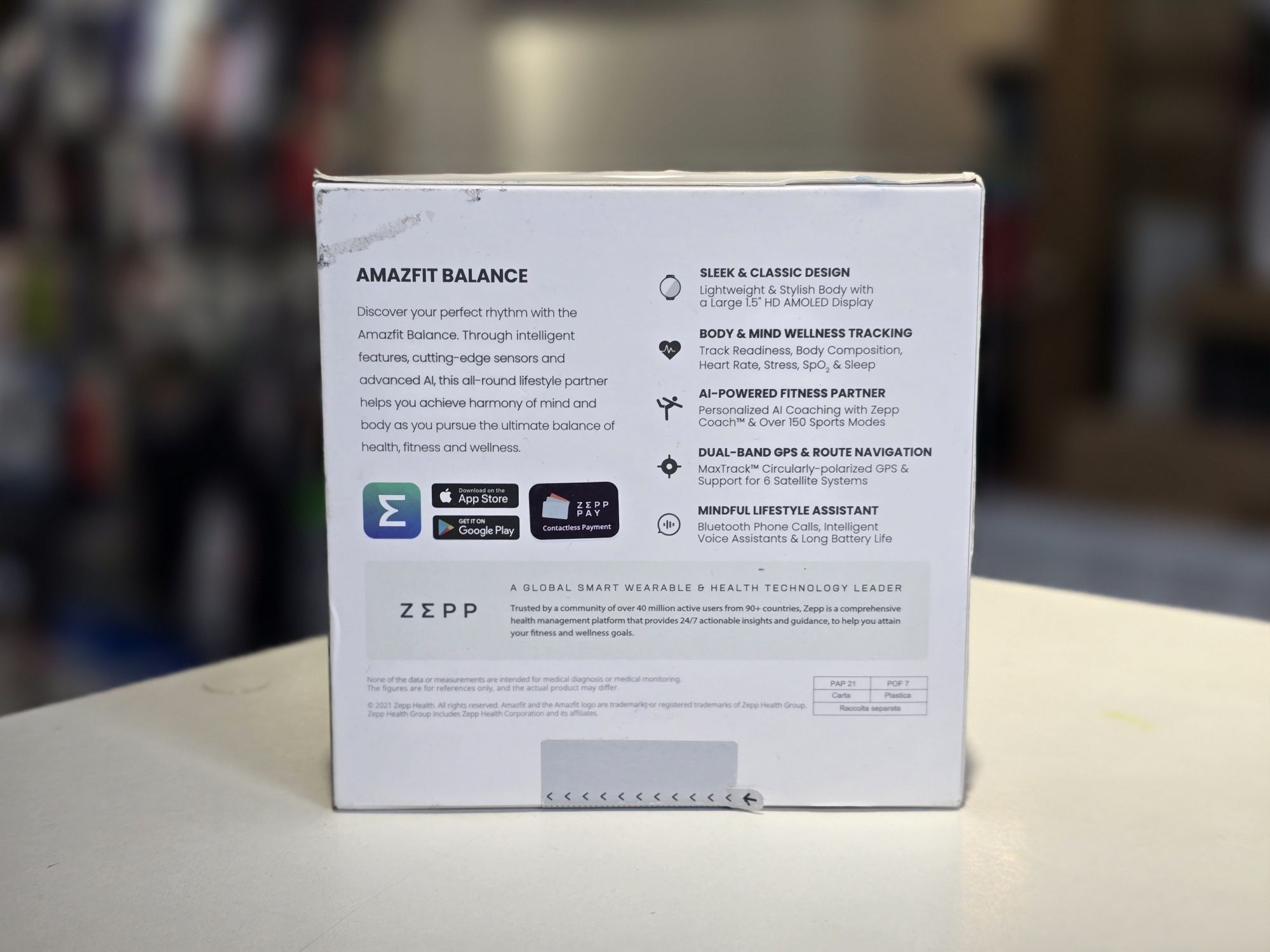 Смарт-годинник Amazfit Balance NFC Midnight