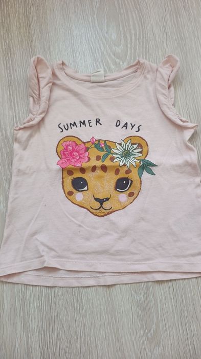Bluzka na ramiączkach, r.92 H&M