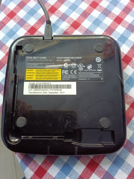 Odtwarzacz dvd USB Lite On