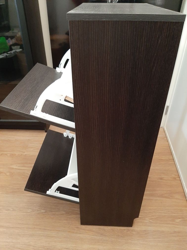 Sapateira Ikea Bissa com 2 compartimentos
