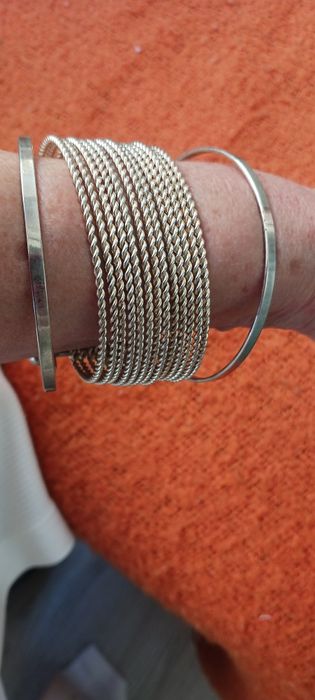 Pulseira prata,linda,nova