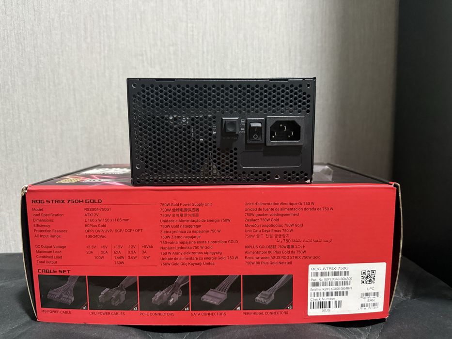 Блок живлення Asus Rog Strix 750W