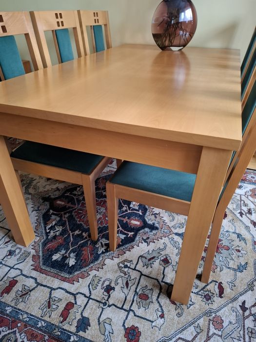 Stół oraz krzesła 6 szt