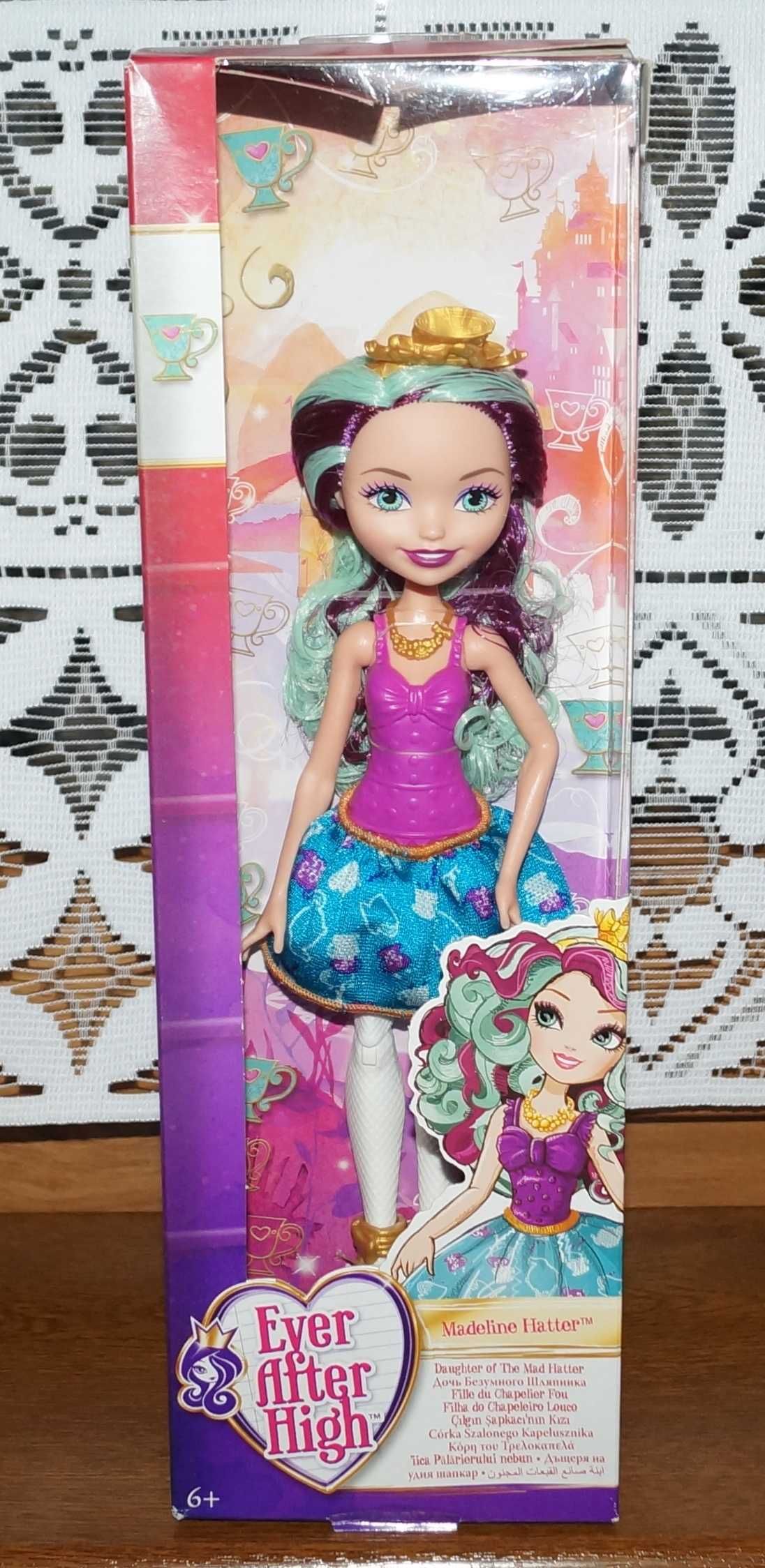 Ever After High MADELINE HATTER lalka Mattel NOWA DLB34 DMJ76 EAH