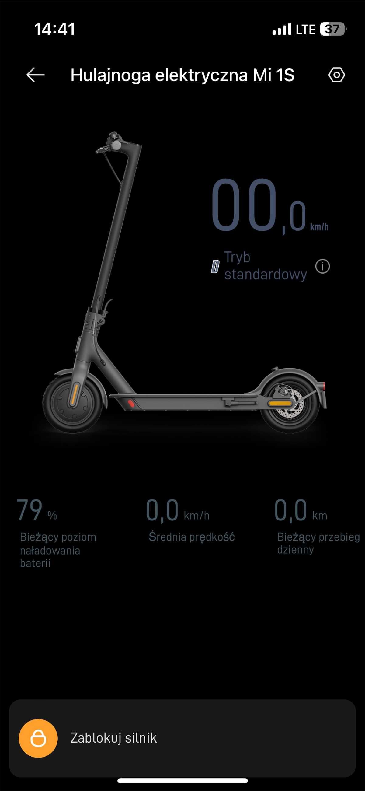 Hulajnoga elektryczna Xiaomi Mi Scooter 1S - mały przebieg