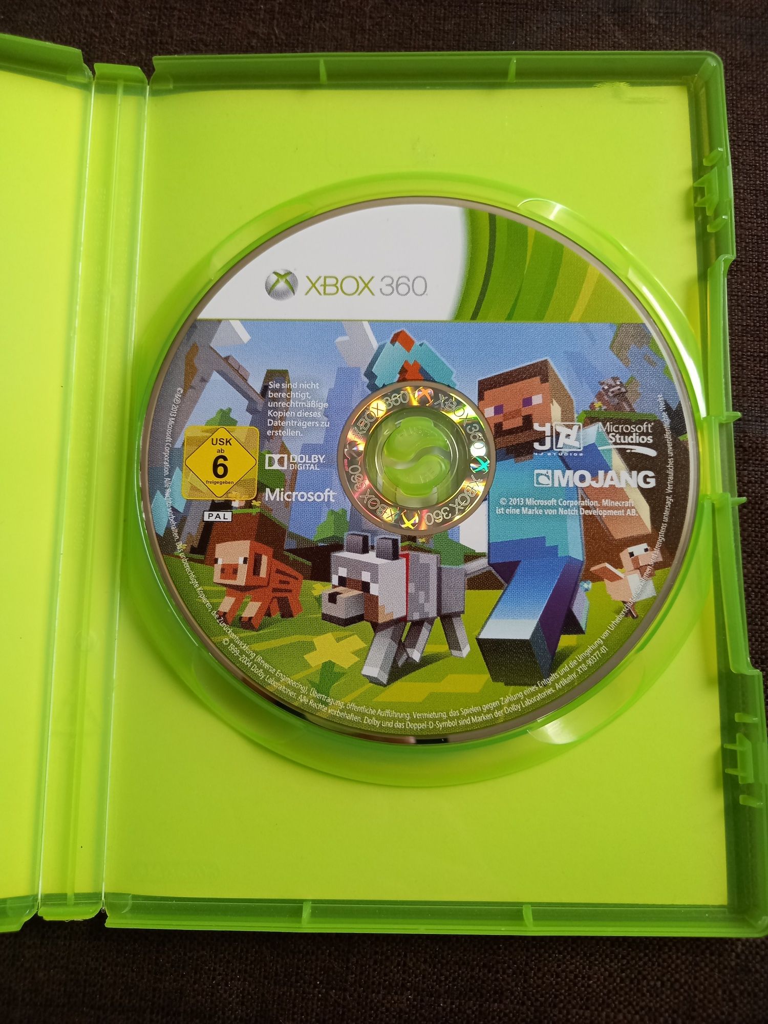 Gra Minecraft xbox 360 edition