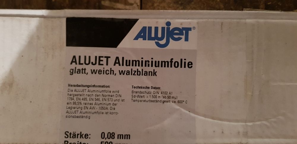 Folia aluminiowa ALUJET