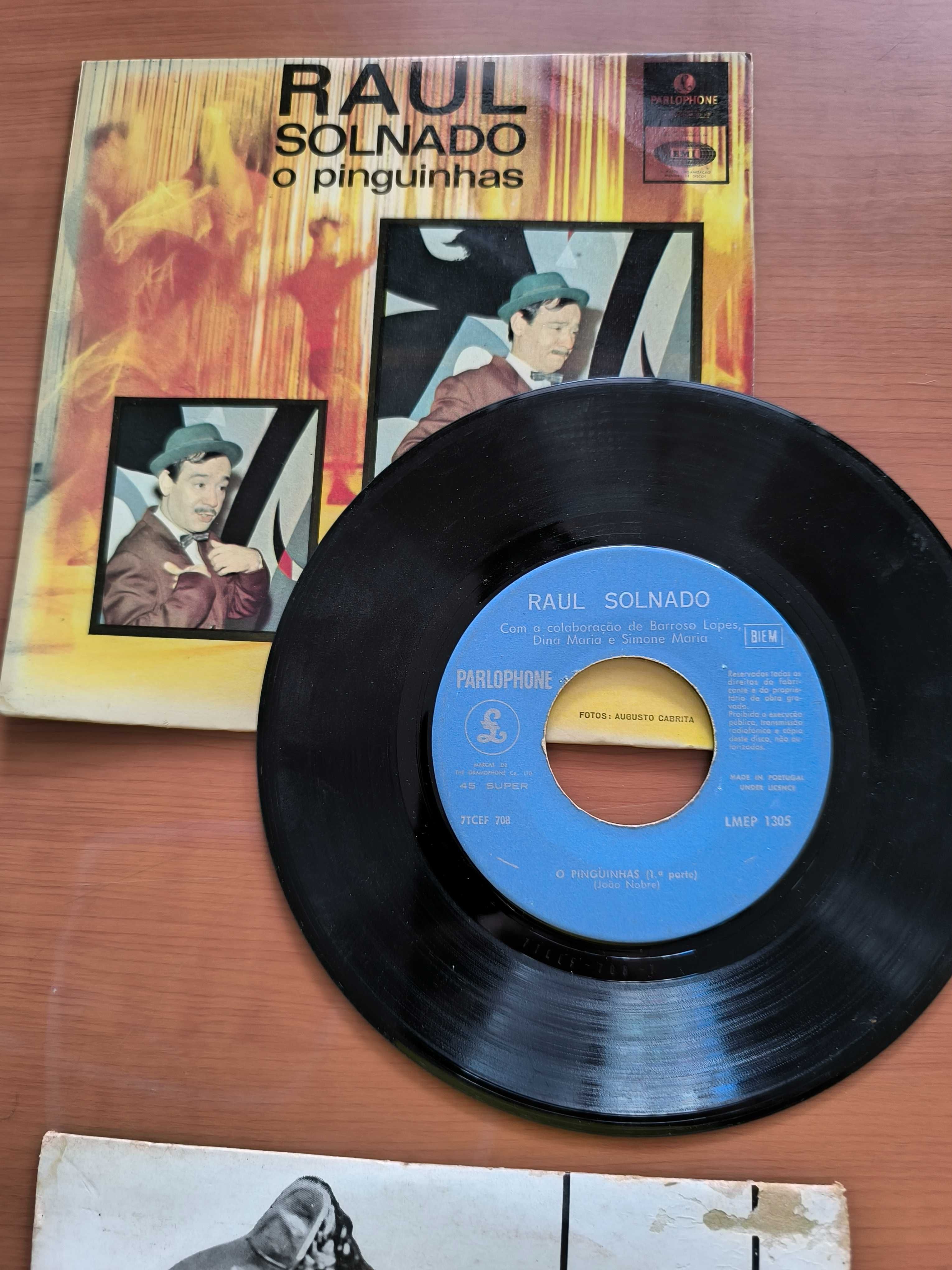 Lote de discos Pequenos Raul Solnado