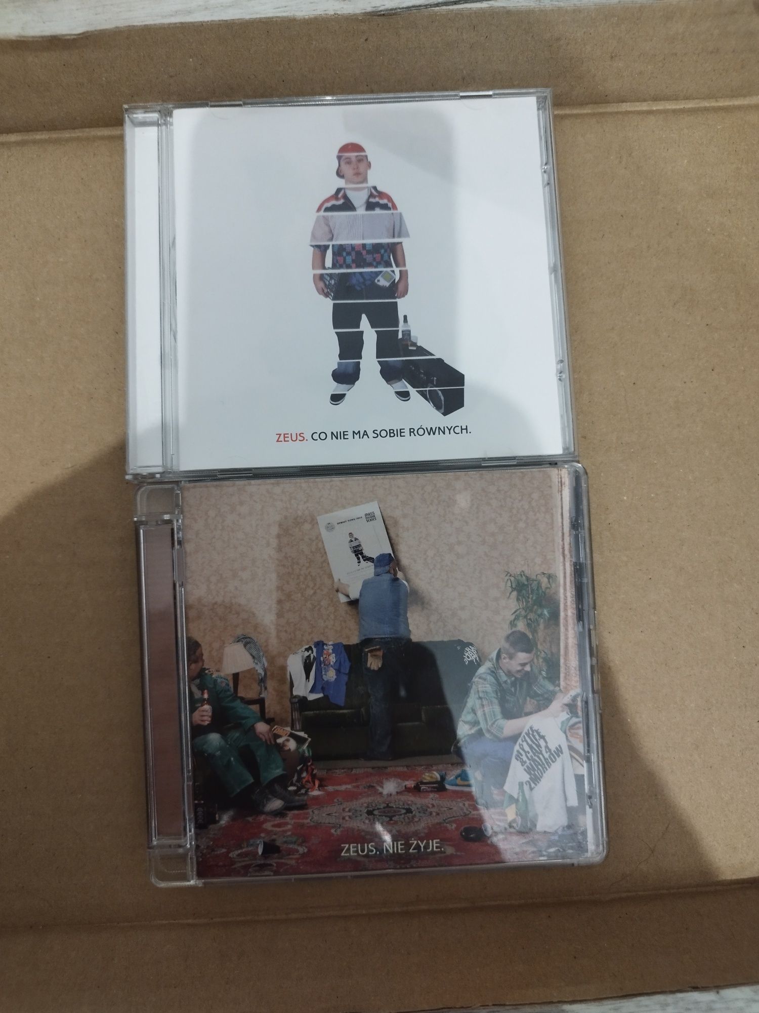 Zeus płyty CD rap