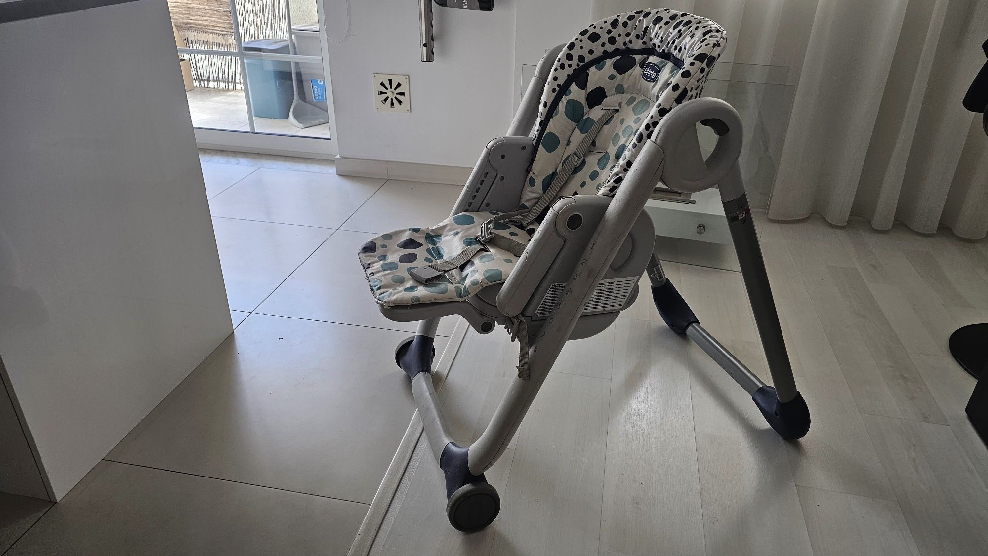 Cadeira de Refeição CHICCO Polly Progres5 Cinzento
