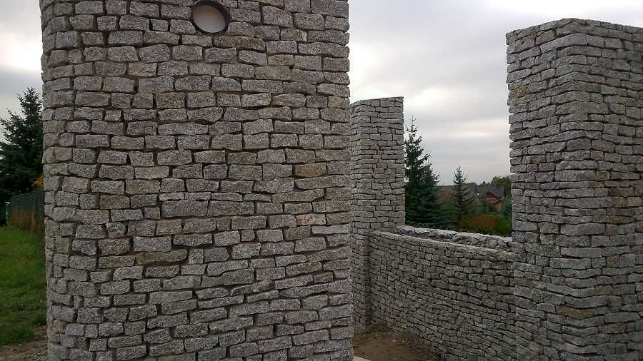 Płytki granitowe ogrodzenia murki cokoły donice Częstochowa Lubliniec