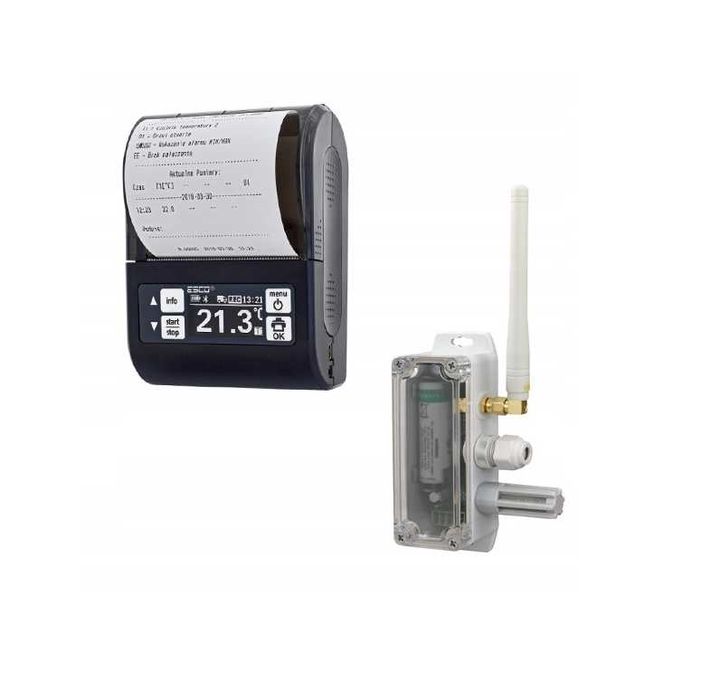 Rejestrator temperatury TERMOGRAF DR-203 Z DRUKARKĄ