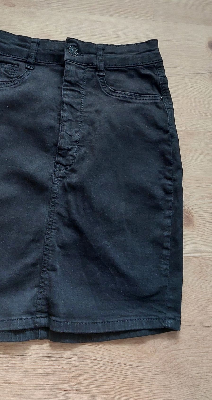 Spodnica czarna Gperfect jeans Molly M 38   Ginatricot
