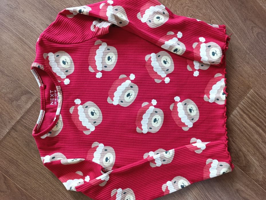 Лонг в рубчик  Next на дівчинку 6-7 років 122 см