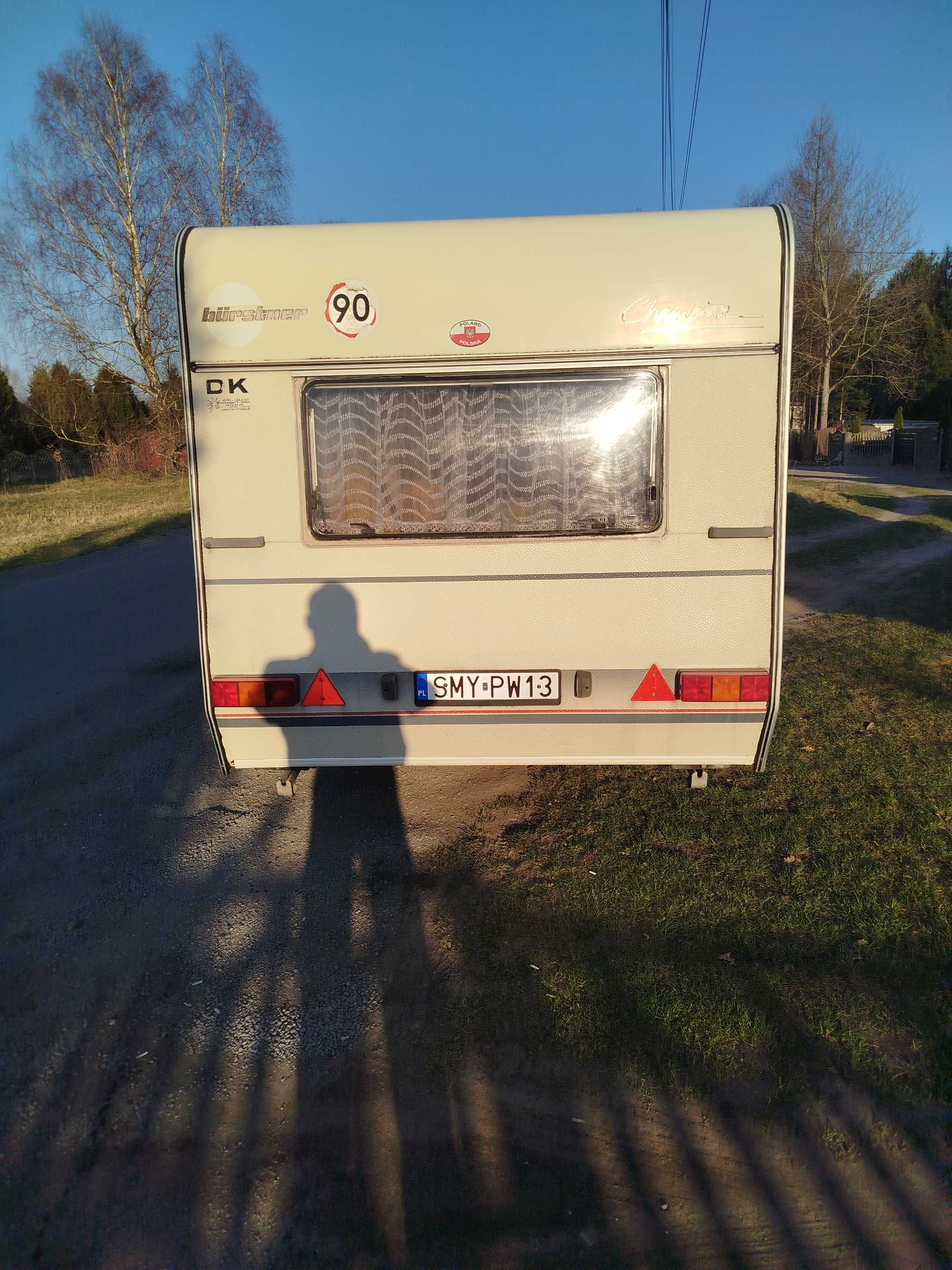 Przyczepa kempingowa bürstner champion