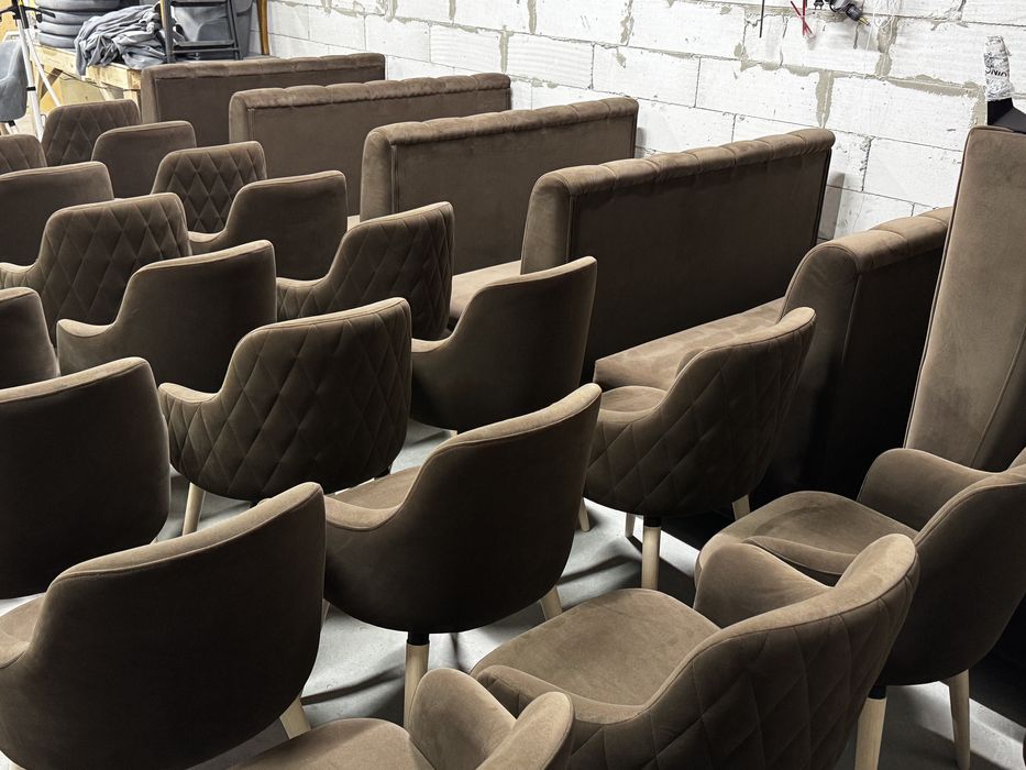 Дивани стільці для кафе ресторана бара піцерії Власне виробництво