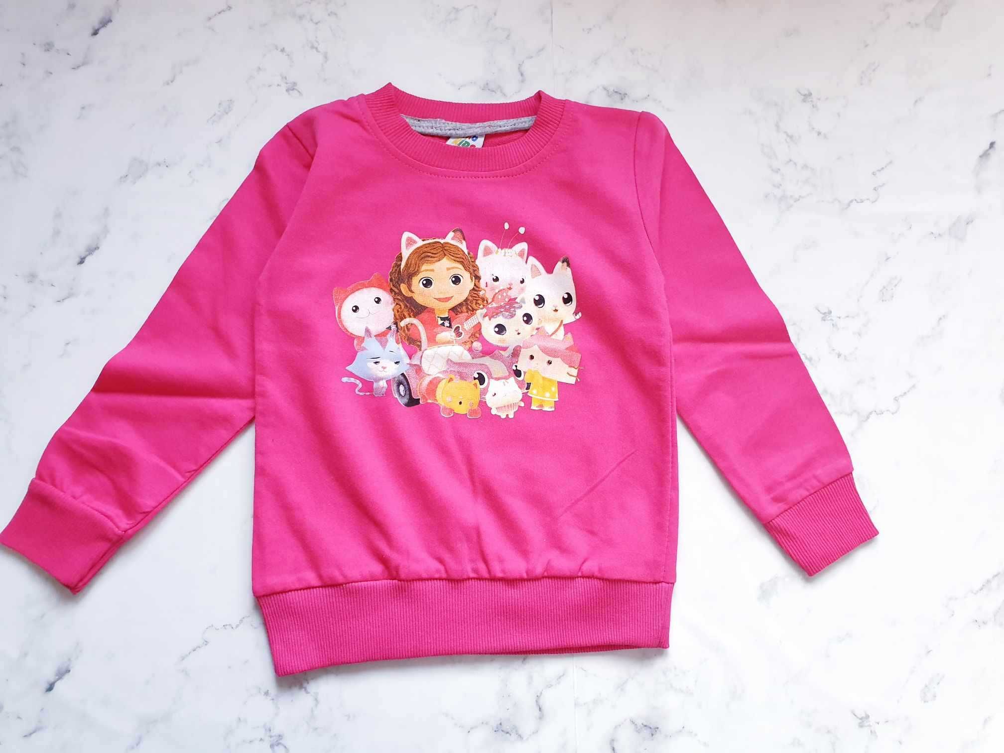 Gabby bluza dziewczęca koci domek 104 cm NOWA