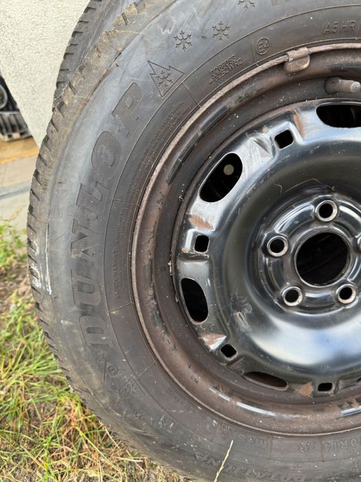 Koła zimowe 14 VW Seat Ibiza Arona 5x100 Dunlop