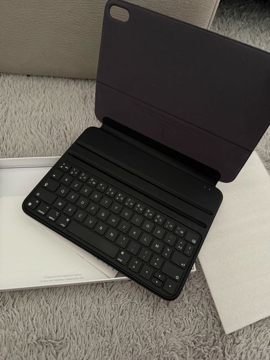 Keyboard case HOU + película de vidro iPad 10/11 de 11 polegadas