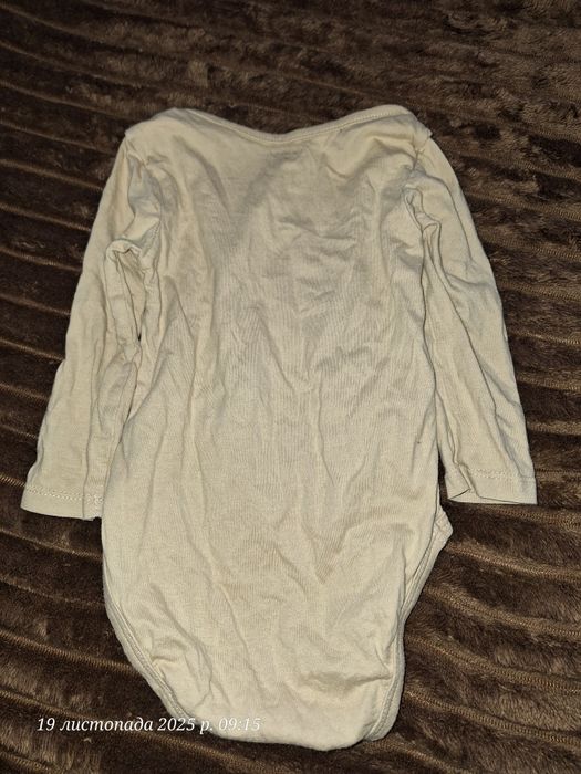 Боді дитячий на довгому рукаві