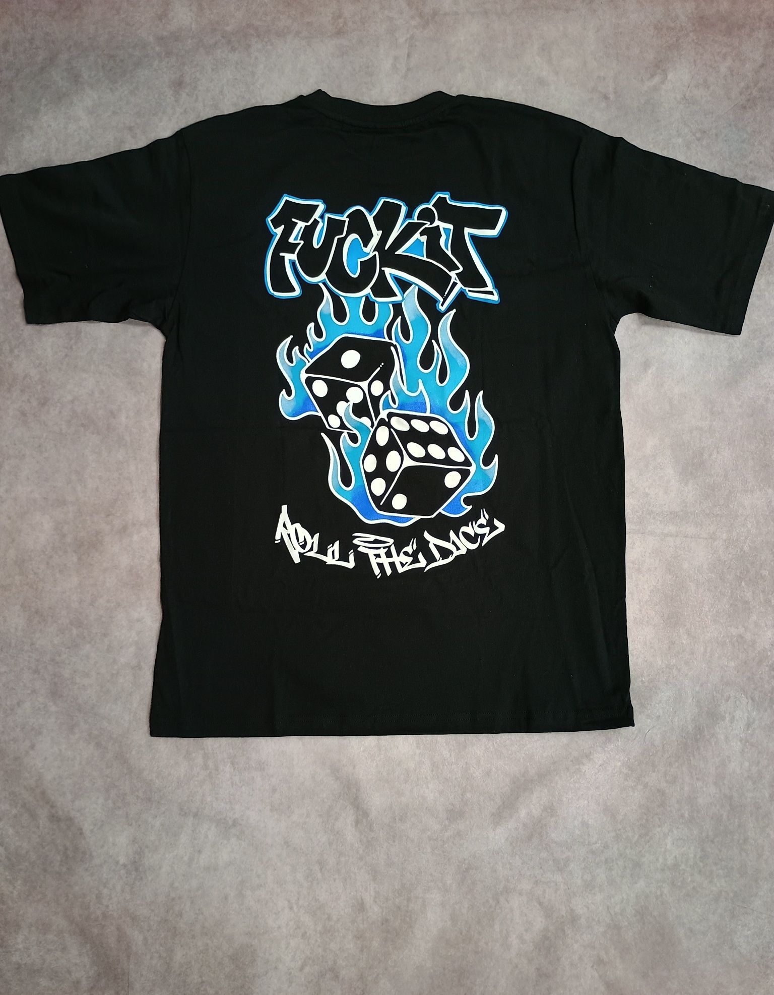 Czarna Koszulka Trapstar F*ck It Tee Drill L