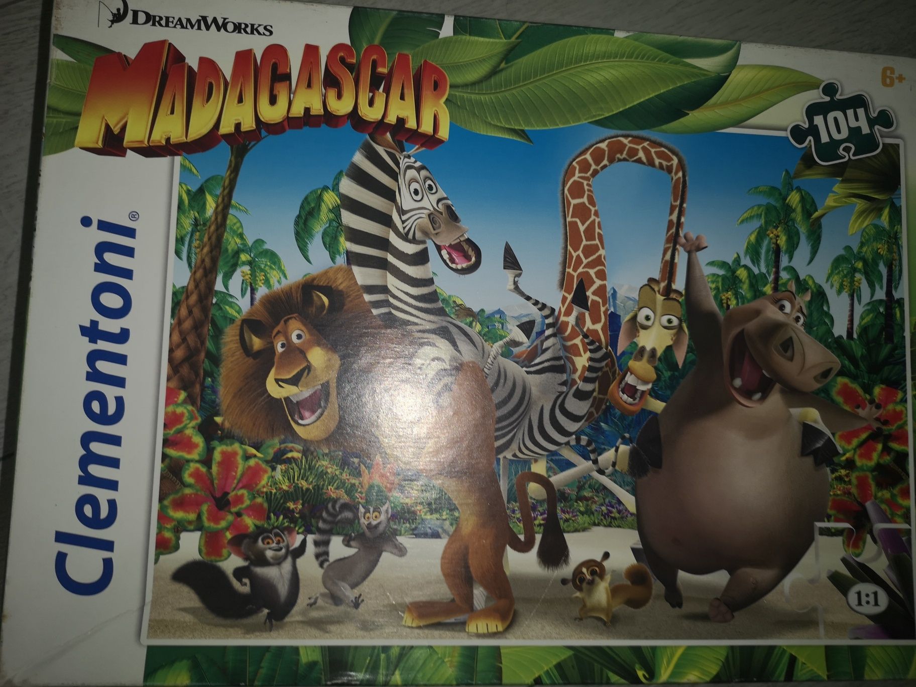 Puzzle Disney Toy Story, Madagaskar, Avengers