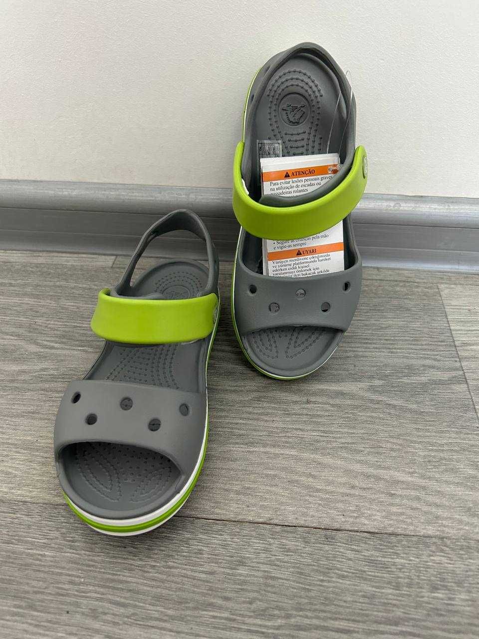 Дитячі сандалії крокс Crocs Crocband Sandal С7-J3 Оригінал!