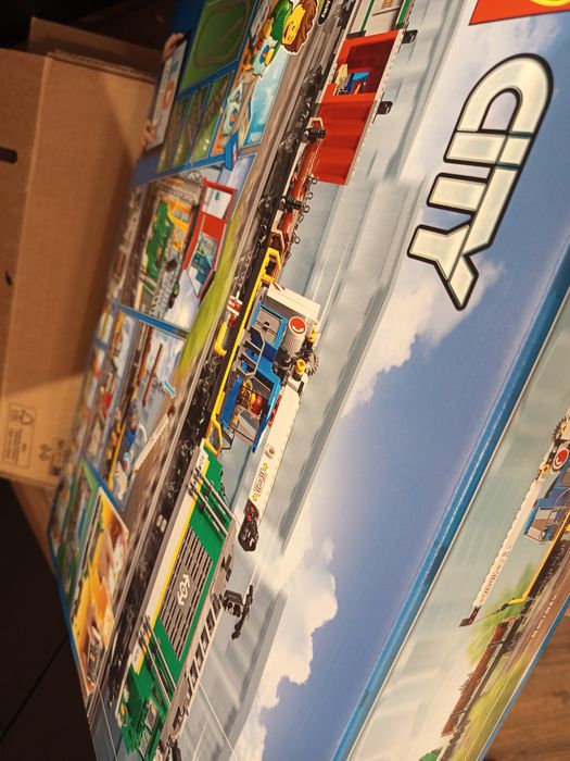 LEGO 60198 City Pociąg towarowy / nowe