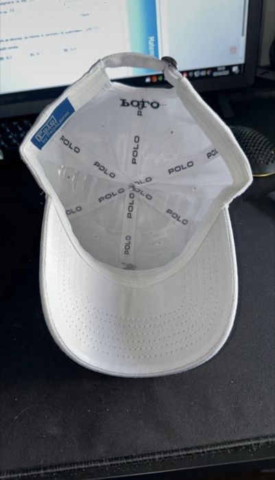 Chapéu ralph lauren branco