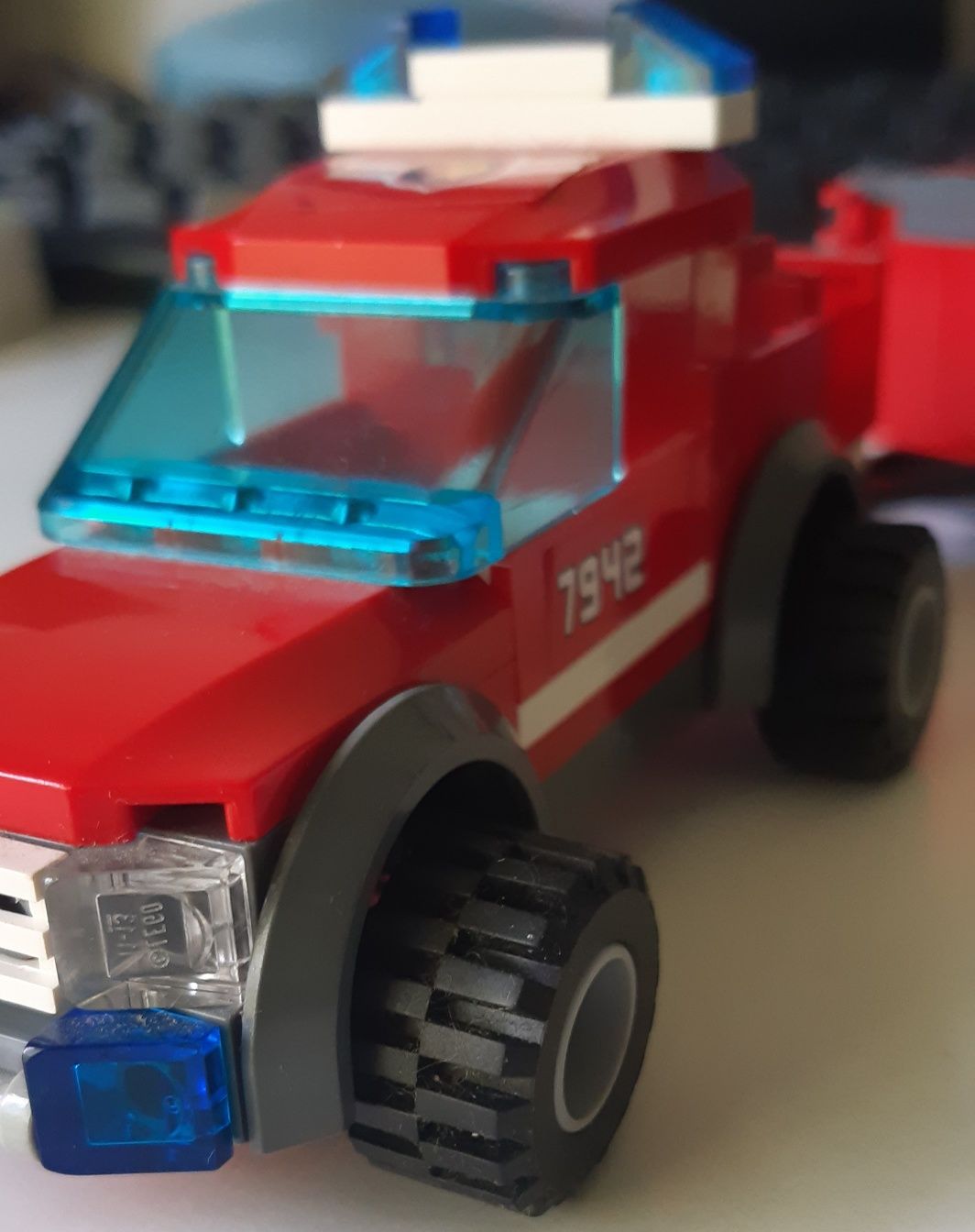 Carro dos bombeiros lego