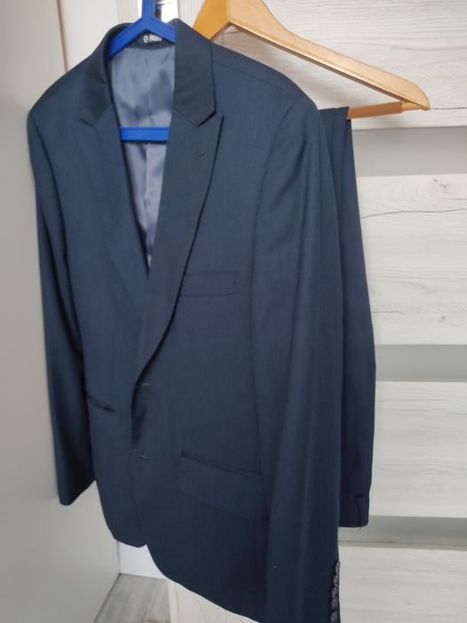 Garnitur młodzieżowy męski granatowy Pawo roz. M 170/90