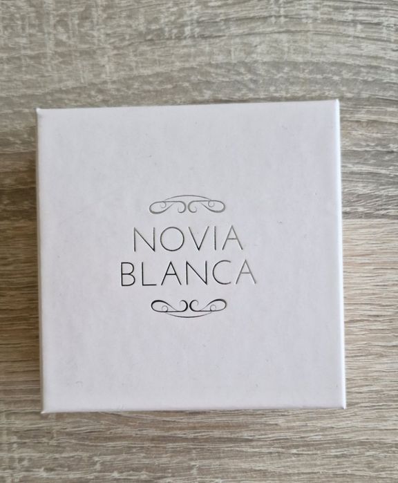 Grzebyk ślubny! Ozdoba do włosów! Novia Blanca! Srebro! Cyrkonie!