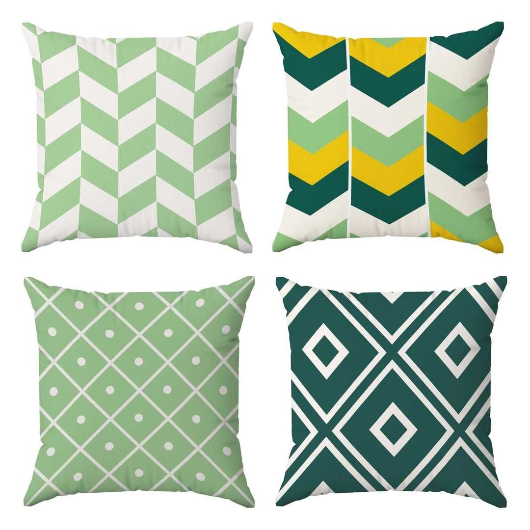 Pack de 4 Capas de Almofadas Decorativas