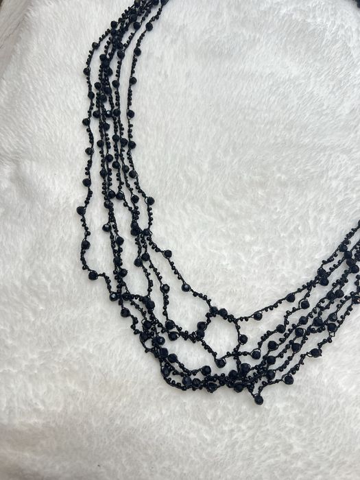 Naszyjnik koraliki goth gothic gotycki grunge szykowny handmade 25