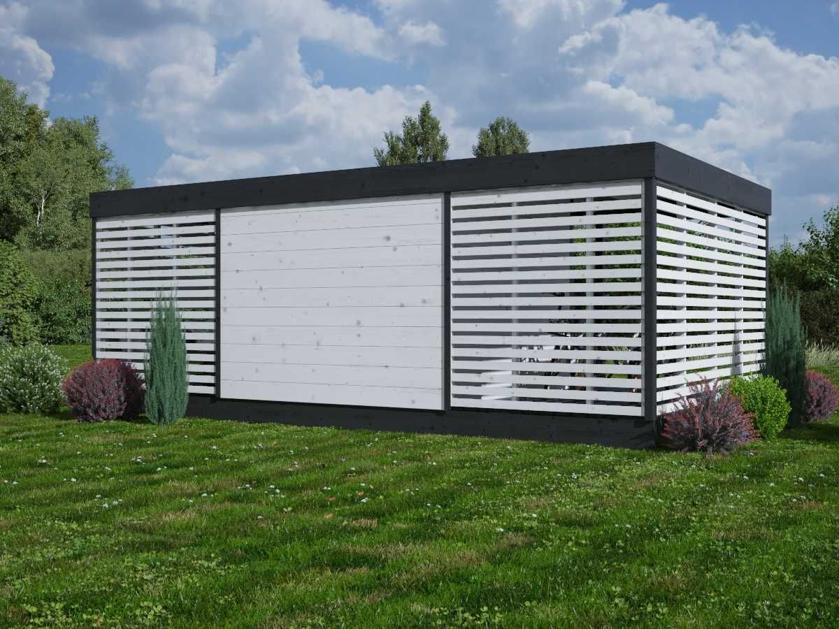 DOMEK 28m2 na ROD domek 7x4 domek 4x4 MDN10A sauna jacuzzi siłownia
