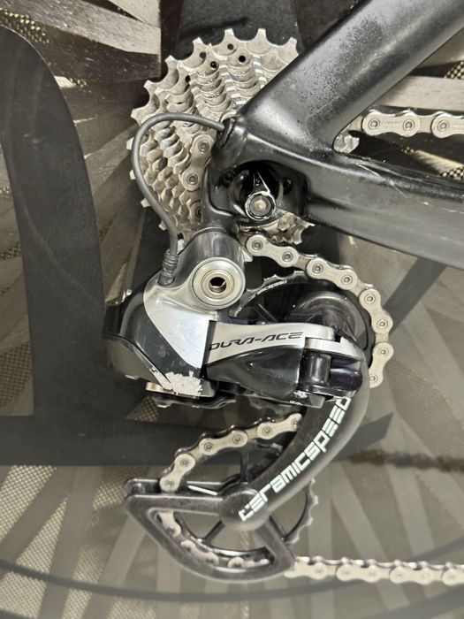 Trek speedconcept 54 dura ace pomiar mocy TRI TT Lightweight HED