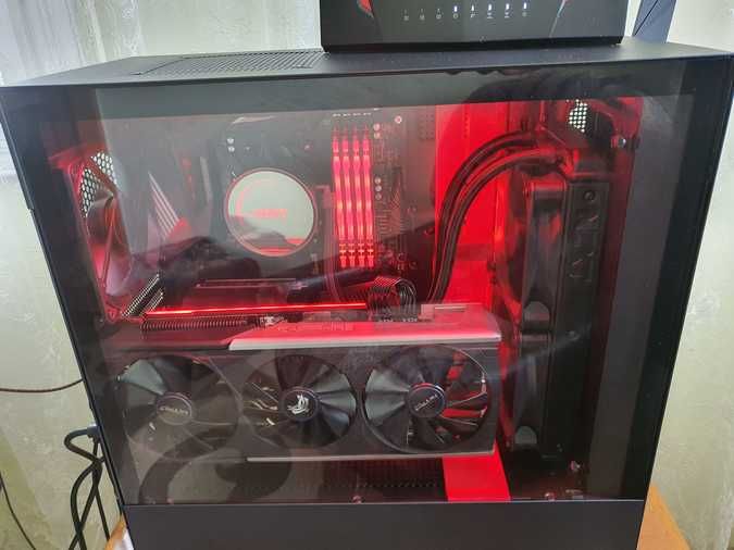 Корпус NZXT H510 Matte Black-Red