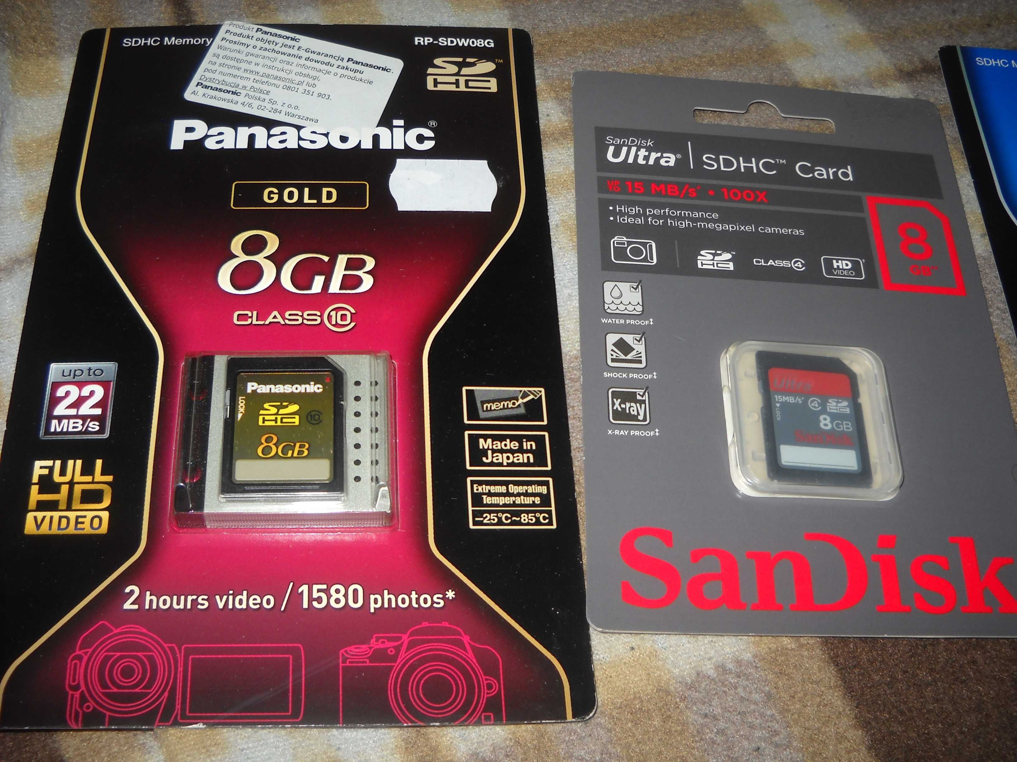 Memory Card 8 GB - Nowe