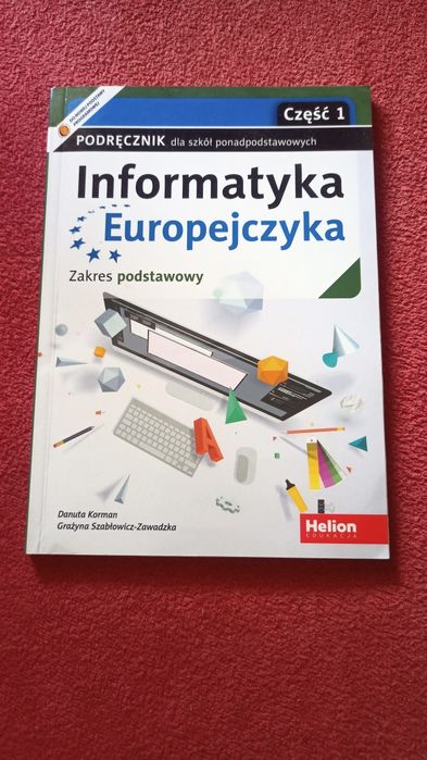 Książka informatyka Europejczyka zakres podstawowy